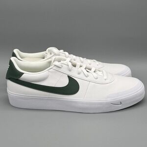 Nike Court Shot Men's Size 12 White‎ Green Sneakers FQ8146-107 Tennis Style